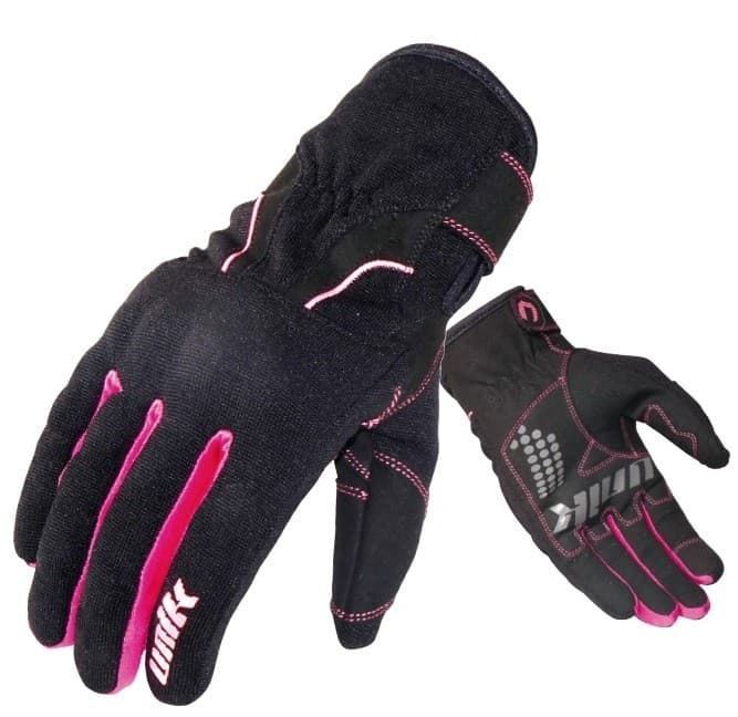 Guantes Unik C-68 negro/rosa - Imagen 2