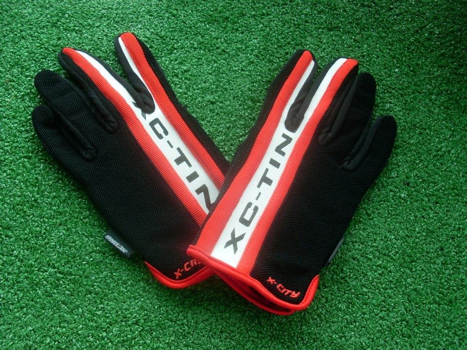 Guantes Xciting X-City Avenue negro/rojo - Imagen 2