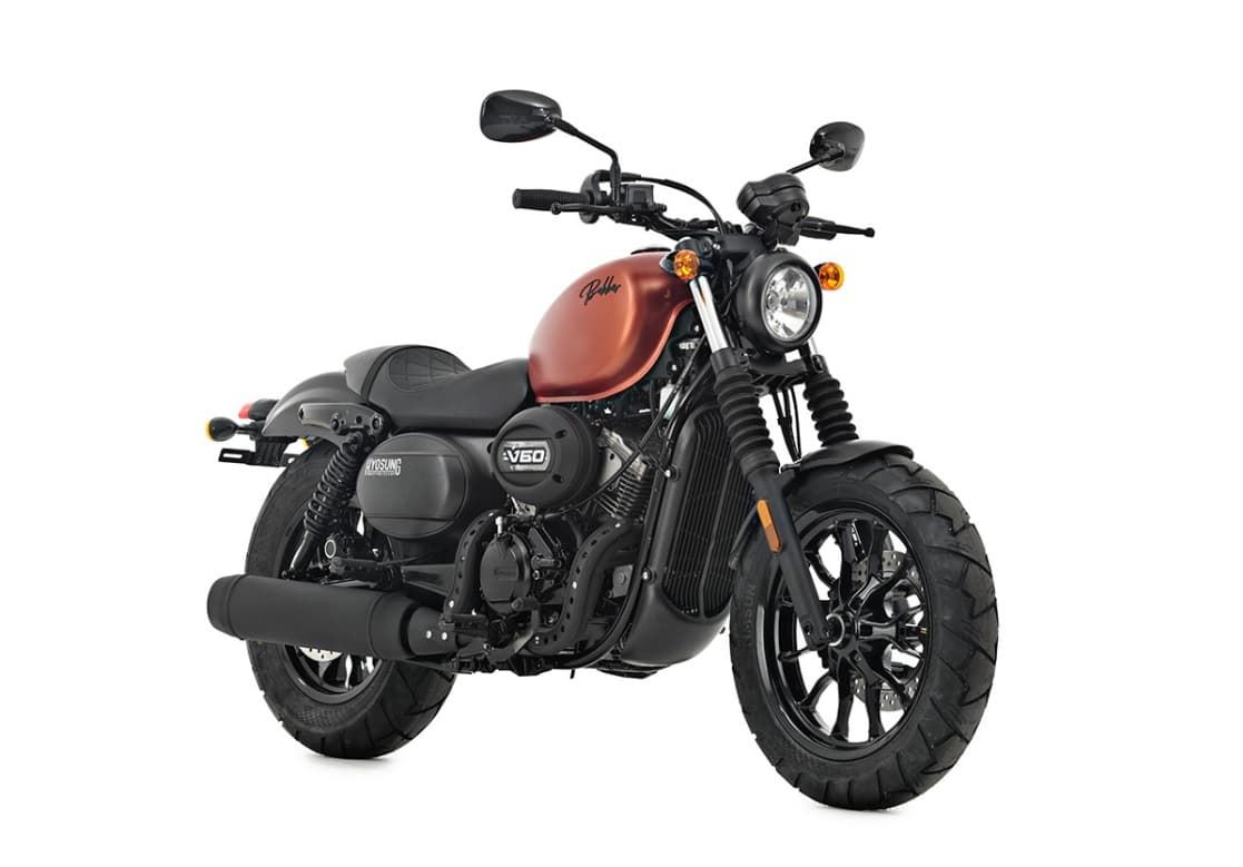 Hyosung Bobber GV 125 S Naranja - Imagen 2