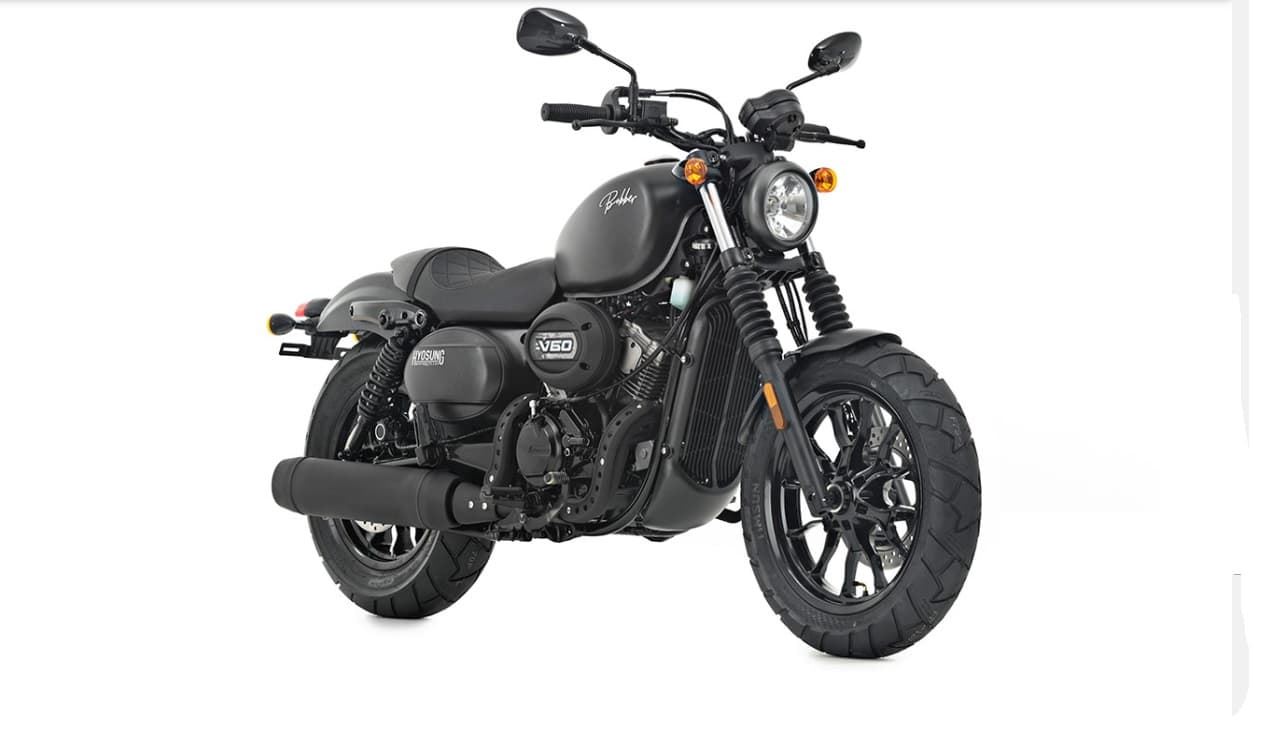 Hyosung Bobber GV 125 S Negro mate - Imagen 2