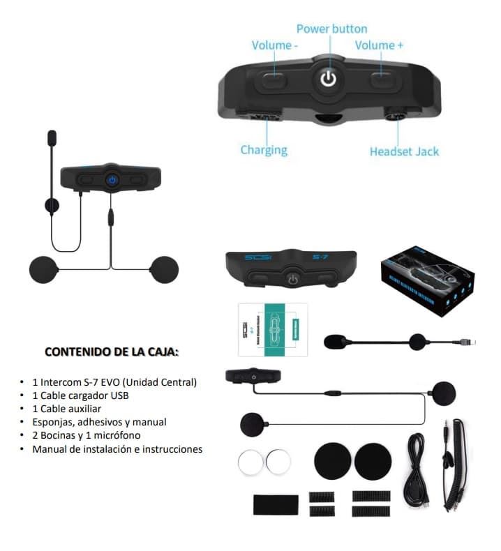 Intercomunicador SCS S-7 EVO - Imagen 1