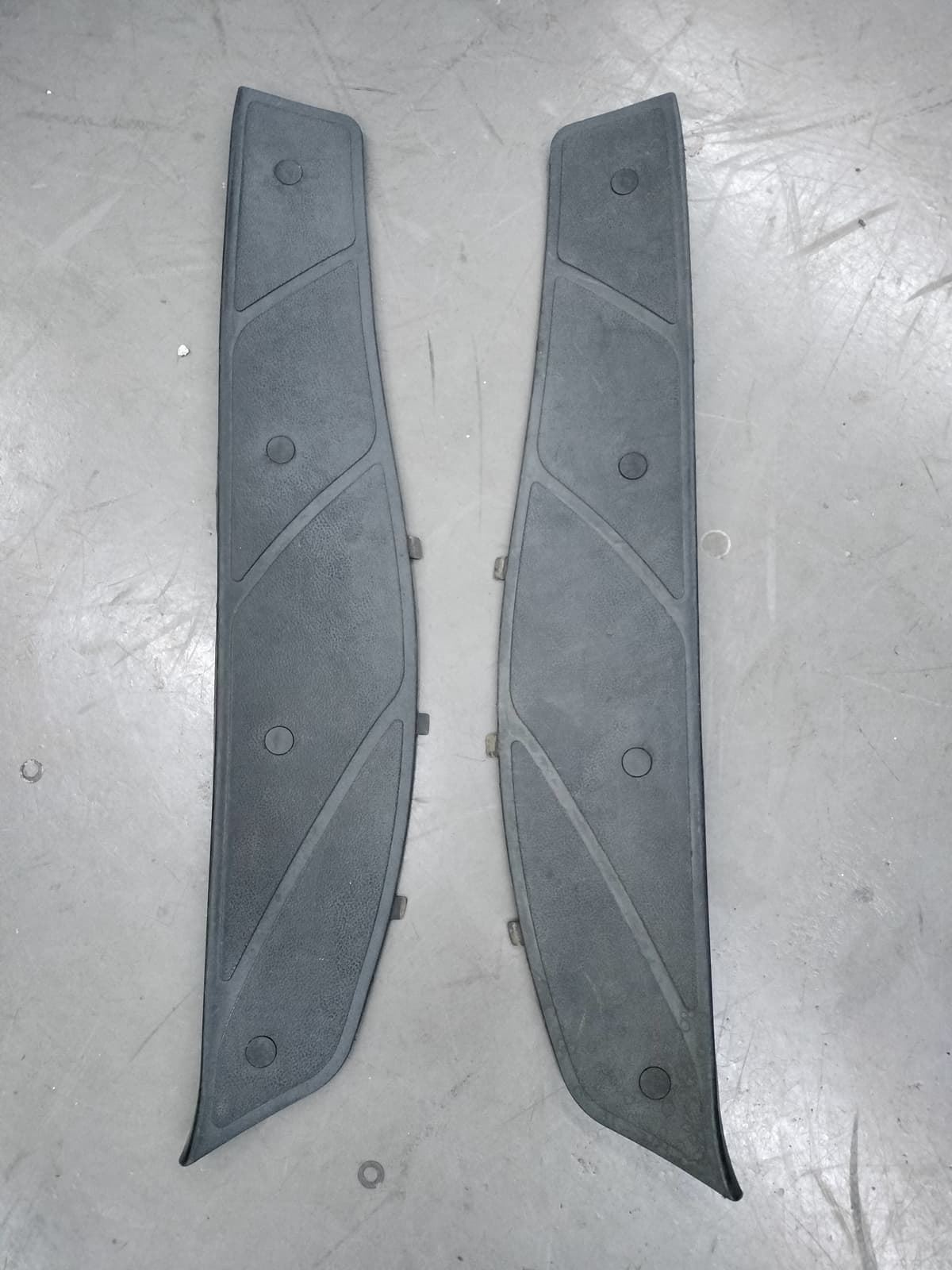 Juego de gomas reposapies Piaggio X9 (OCASION) - Imagen 1