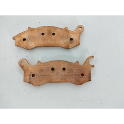 Juego de pastillas de freno delantero Hyosung Bobber 125 - Imagen 2