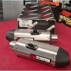 Juego de silenciosos Scorpion para Yamaha R1 2009 - Imagen 1