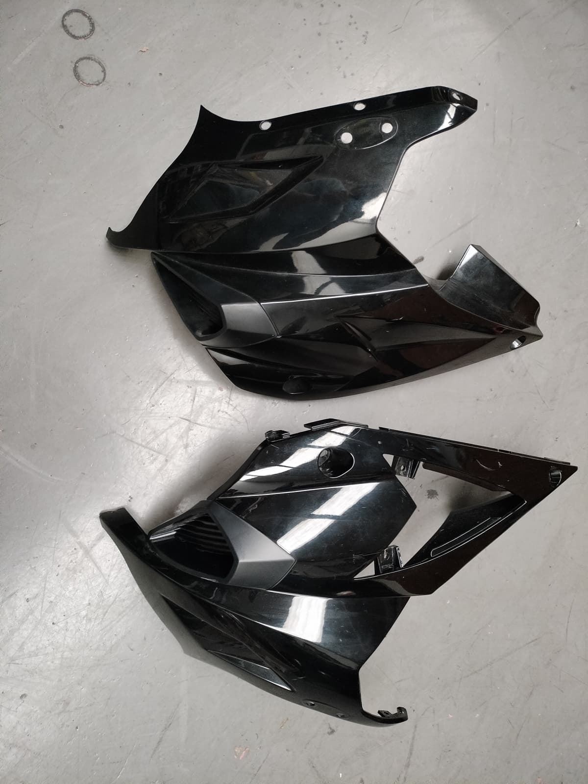 Juego de tapas laterales carenado Hyosung GTR (OCASION) - Imagen 2