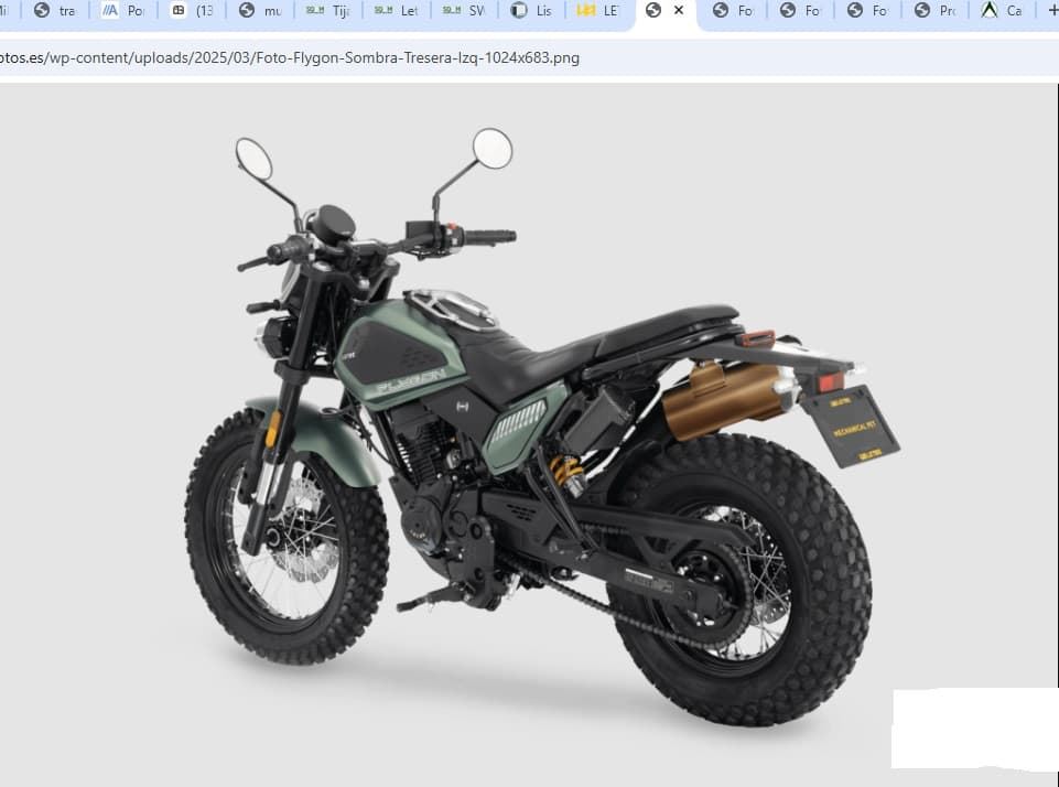 Letbe Flygon 125 verde - Imagen 3