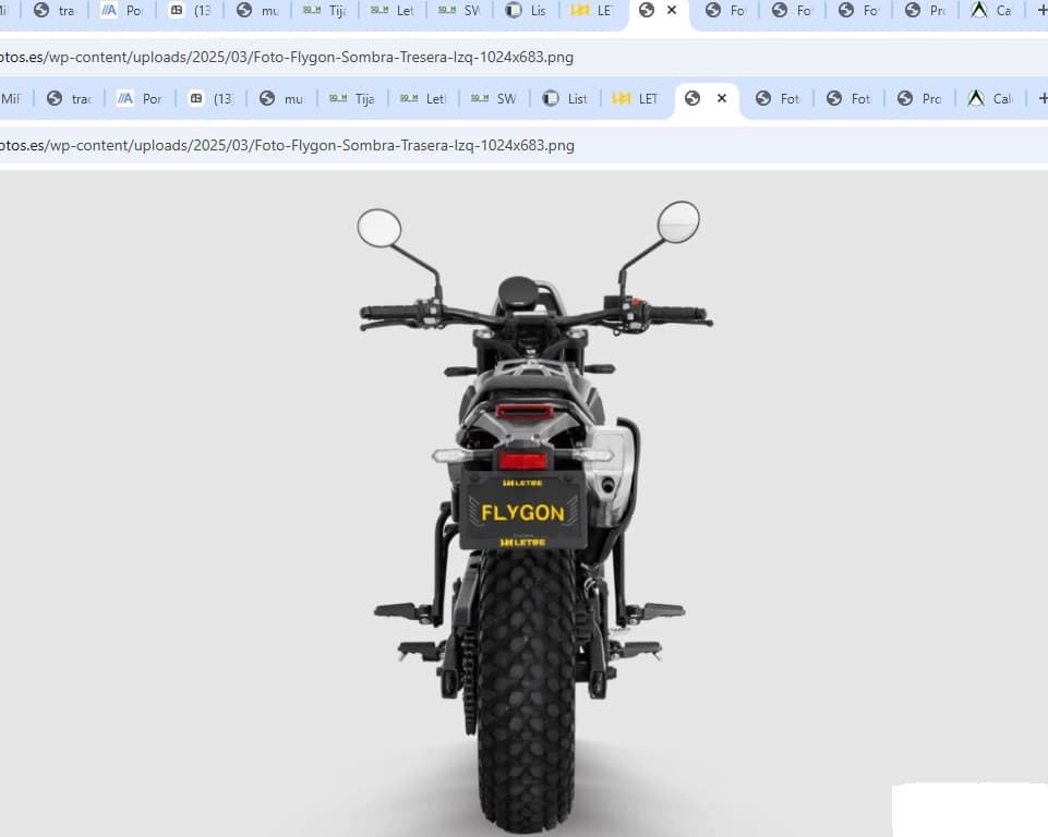 Letbe Flygon 125 verde - Imagen 4