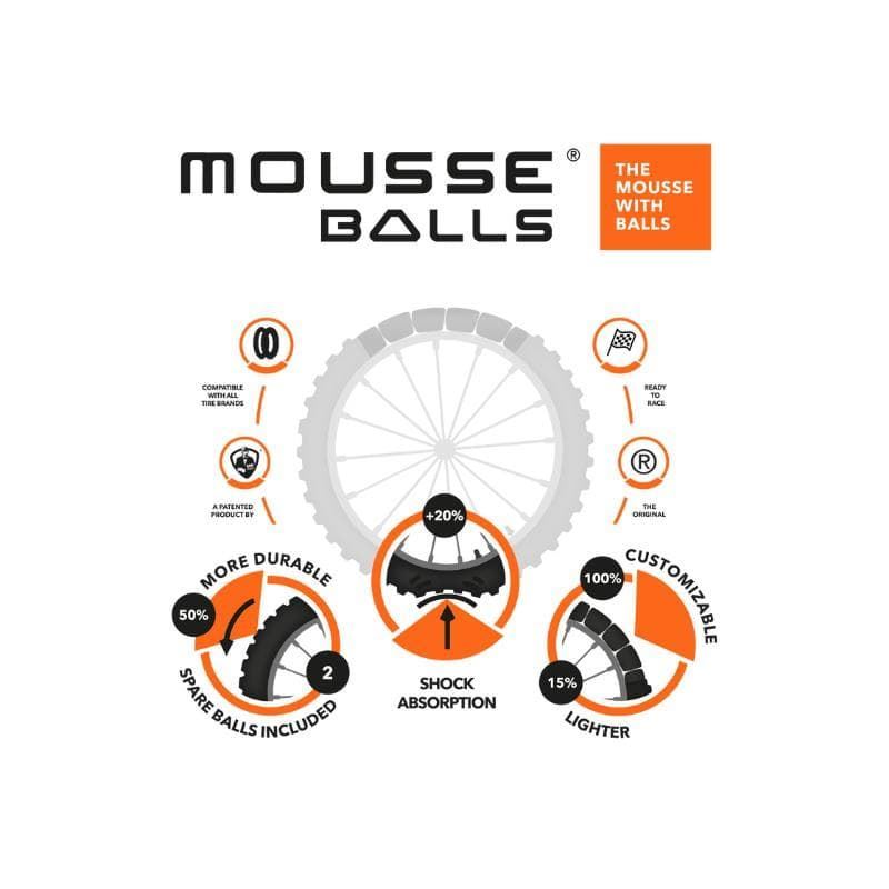 Mousse Balls MR Wolf trasero 18" (140/80-18 120/100-18 110/100-18 150/70-18 & 120/80-19) - Imagen 6