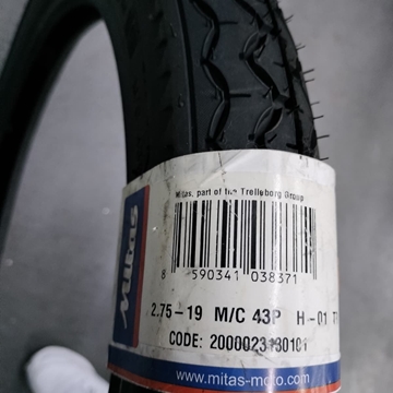 Neumático Mitas 2.75-19 43P - Imagen 1