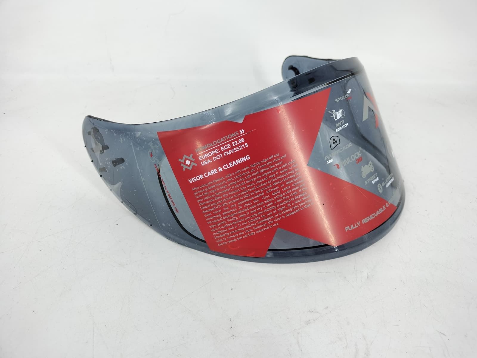 Pantalla ahumada casco integral Shiro Axor - Imagen 2