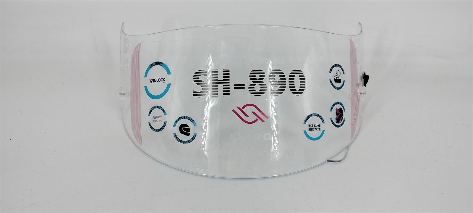 Pantalla casco integral Shiro SH-890 / SH-336 transparente - Imagen 1