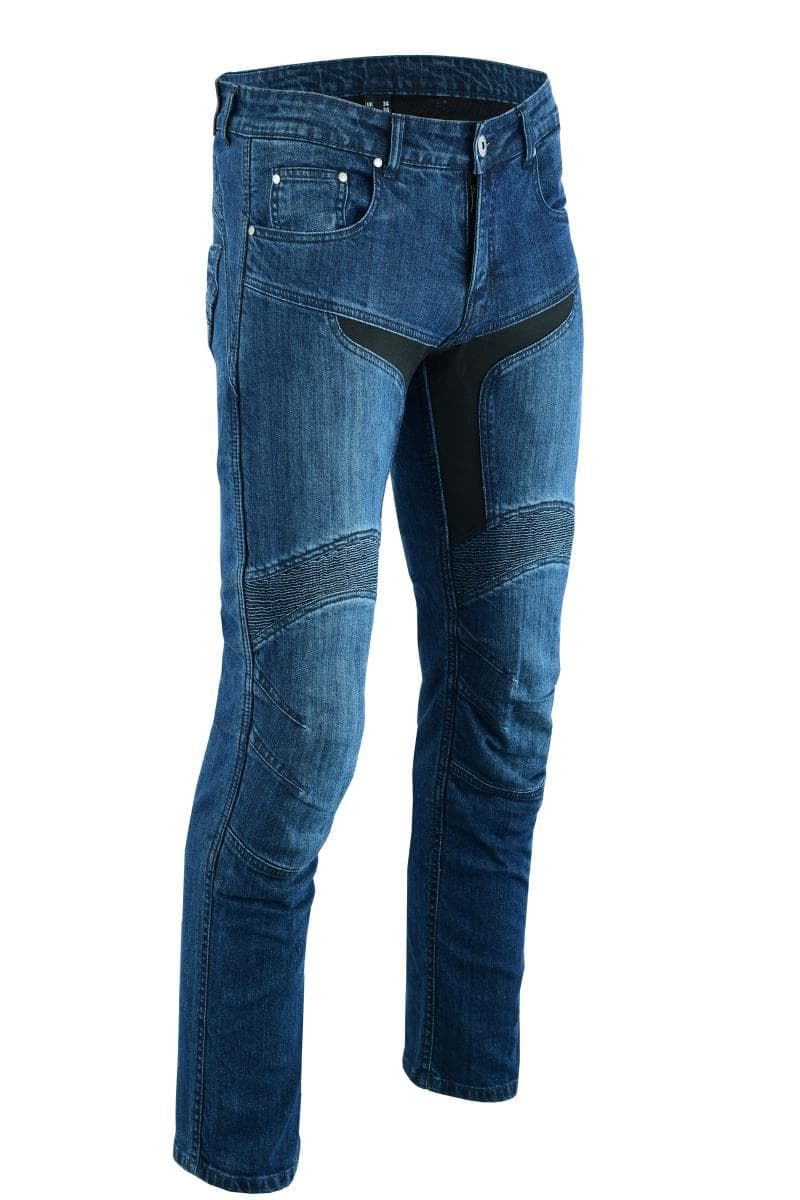 Pantalón vaquero Unik JP-0A azul con kevlar - Imagen 1