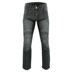 Pantalón vaquero Unik JP-0A Lady negro con kevlar - Imagen 1