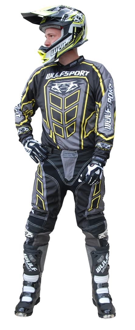 Pantalón Wulfsport Aztec Axium gris - Imagen 1