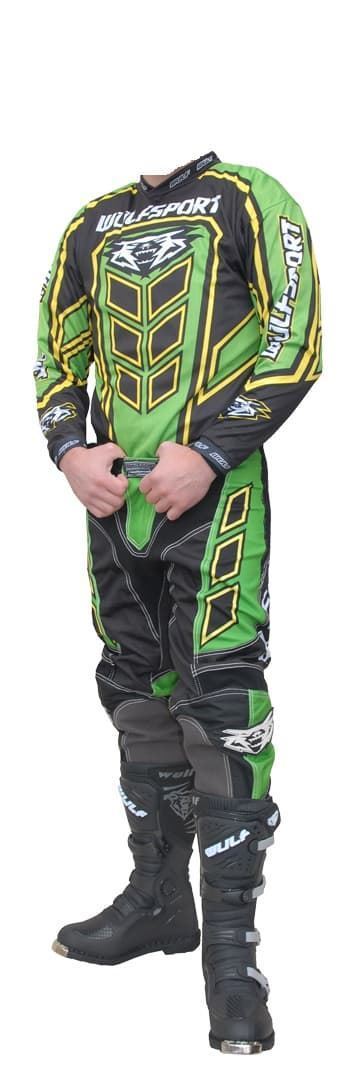 Pantalón Wulfsport Aztec Axium verde - Imagen 1