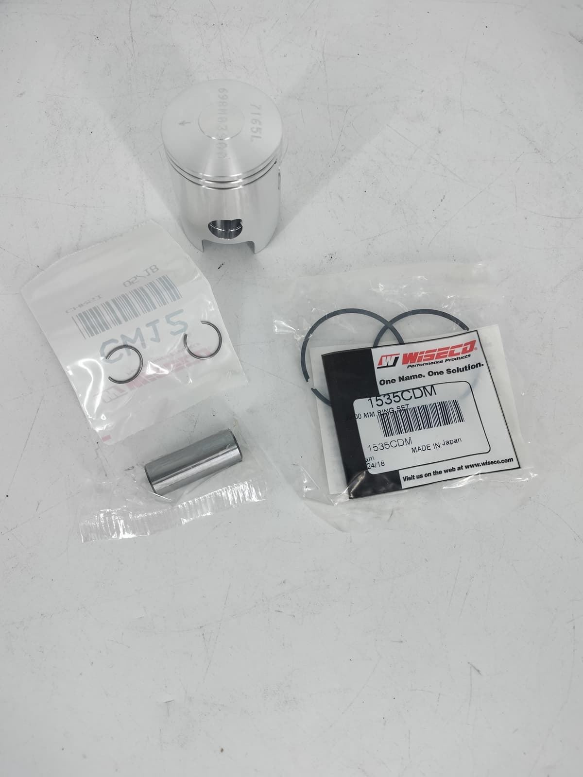 Pistón completo Wiseco KTM y Cobra 50cc - Imagen 1