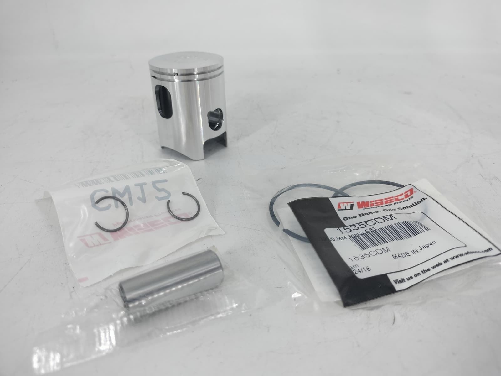 Pistón completo Wiseco KTM y Cobra 50cc - Imagen 2