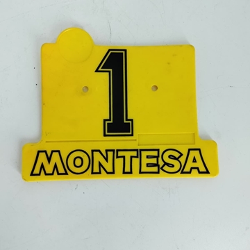 Portanúmeros Montesa - Imagen 1