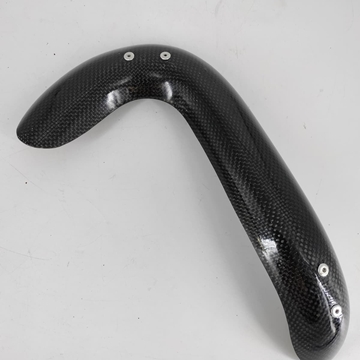 Protector de escape de carbono para Gasgas TXT Pro - Imagen 1