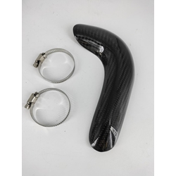 Protector de escape Hebo corto de carbono para Gasgas TXT Pro - Imagen 1