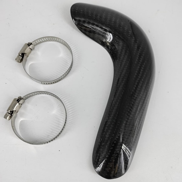 Protector de escape Hebo corto de carbono para Gasgas TXT Pro - Imagen 1