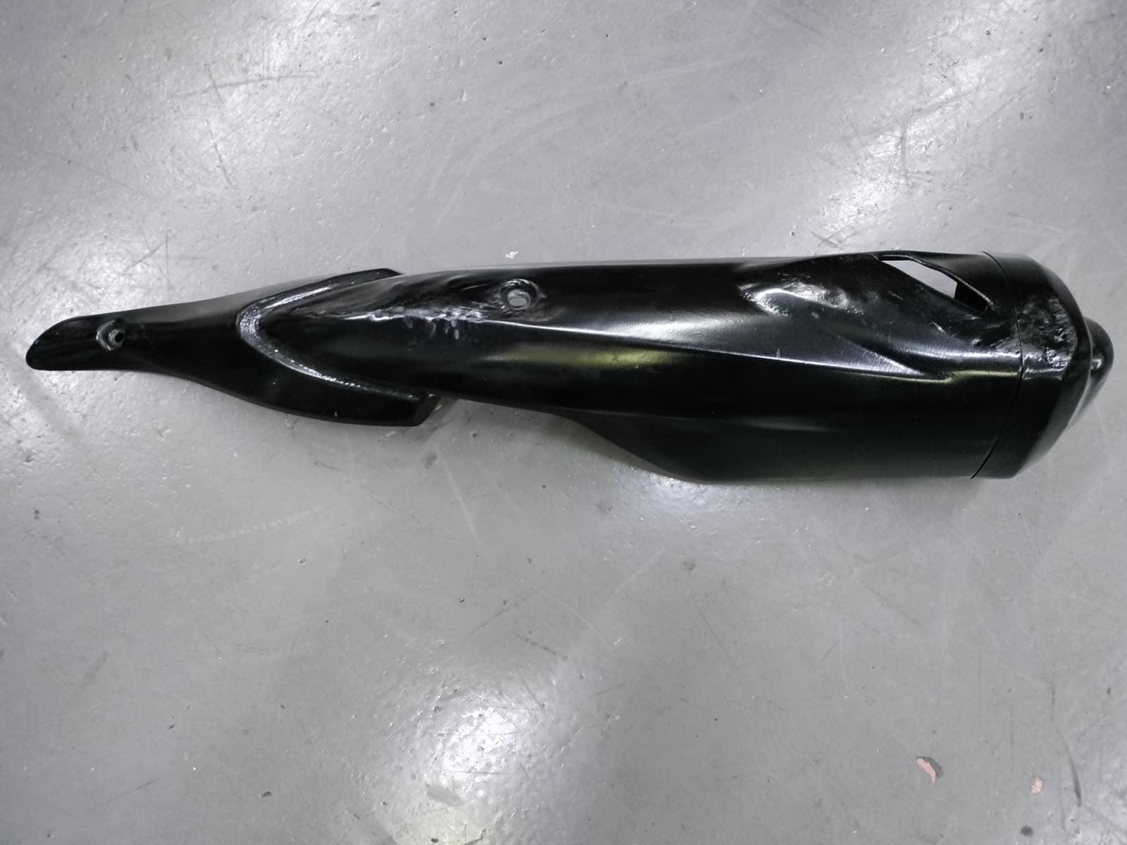 Protector de escape Keeway RKV 125 y KSR Code 125 (Ocasion) - Imagen 1