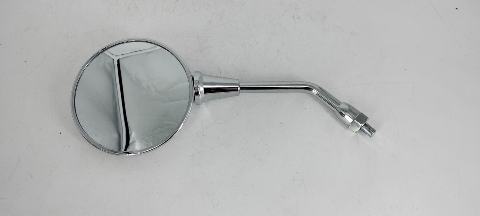 Retrovisor izquierdo cromado Hyosung Aquila - Imagen 1