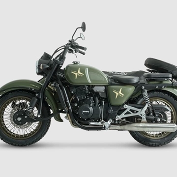 Sidecar SWM Urban 525 Verde - Imagen 1