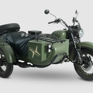 Sidecar SWM Urban 525 Verde - Imagen 2