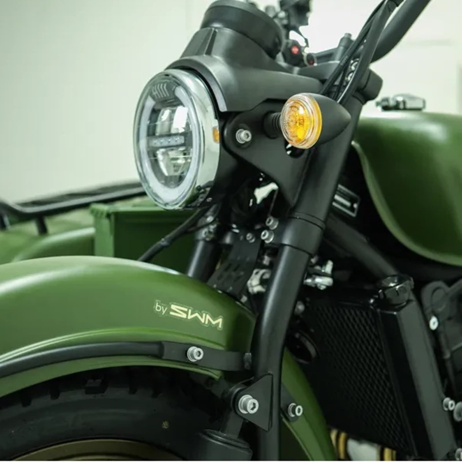 Sidecar SWM Urban 525 Verde - Imagen 9
