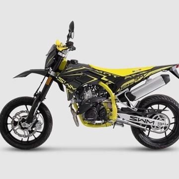 SWM SM 125 R amarilla - Imagen 1