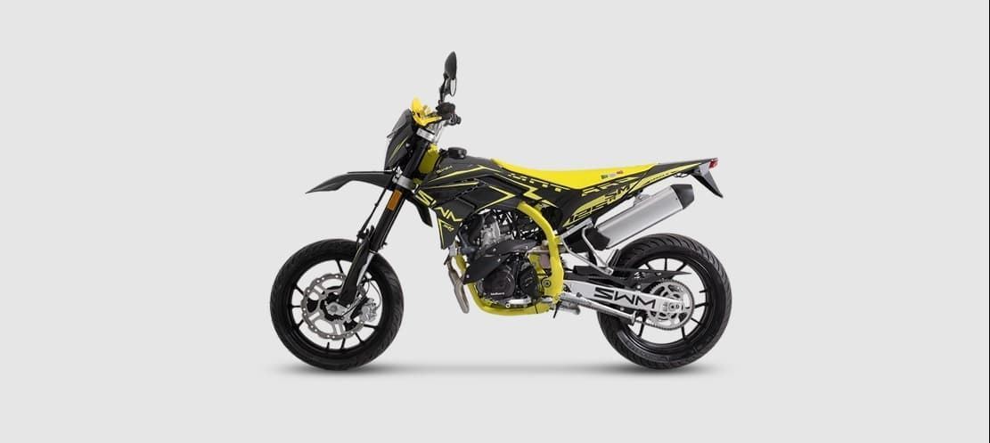 SWM SM 125 R amarilla - Imagen 9