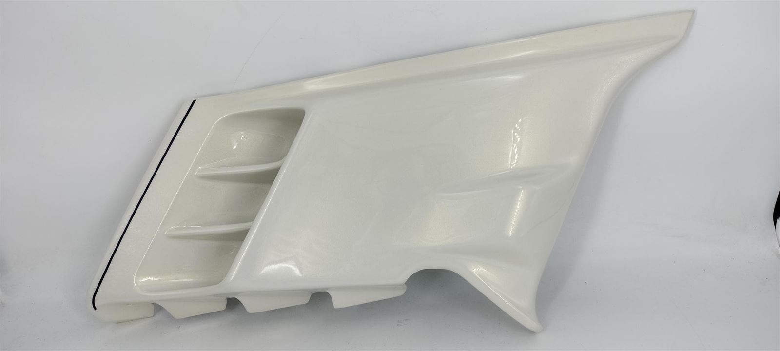 Tapa lateral derecha BMW K100 blanca - Imagen 1